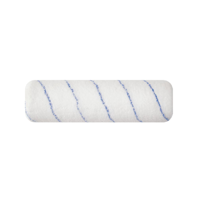 Cubierta para Rodillo de Microfibra de Rayas Azules