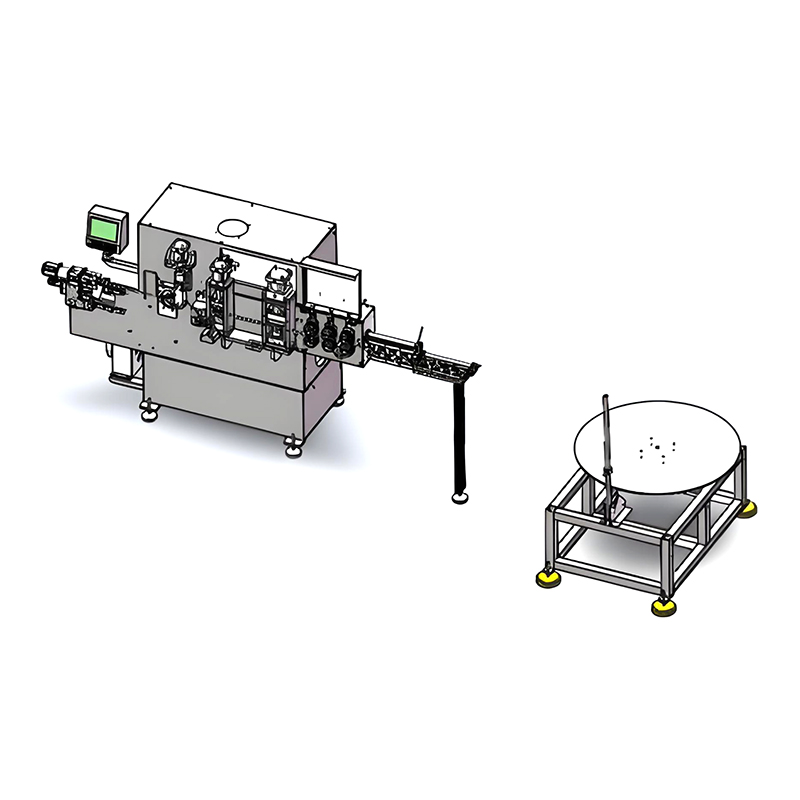 Máquina para Fabricar Soportes de Rodillos